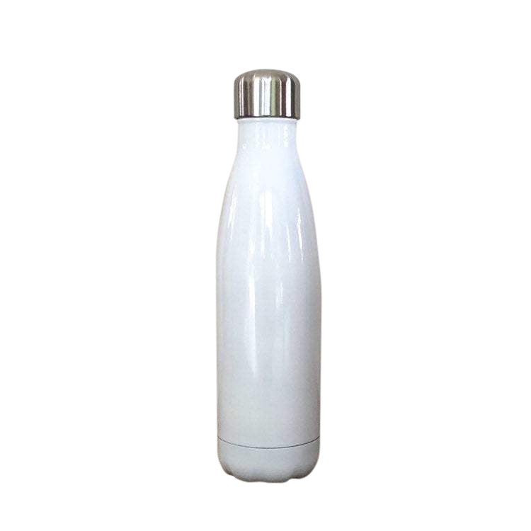 Personalised Insulated Reusable Water 500ml Bottle - Split Monogram