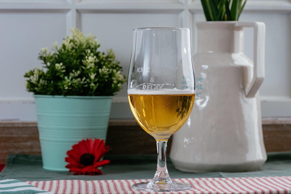 Personalised Stemmed Activator Beer Glass - Fathers Day