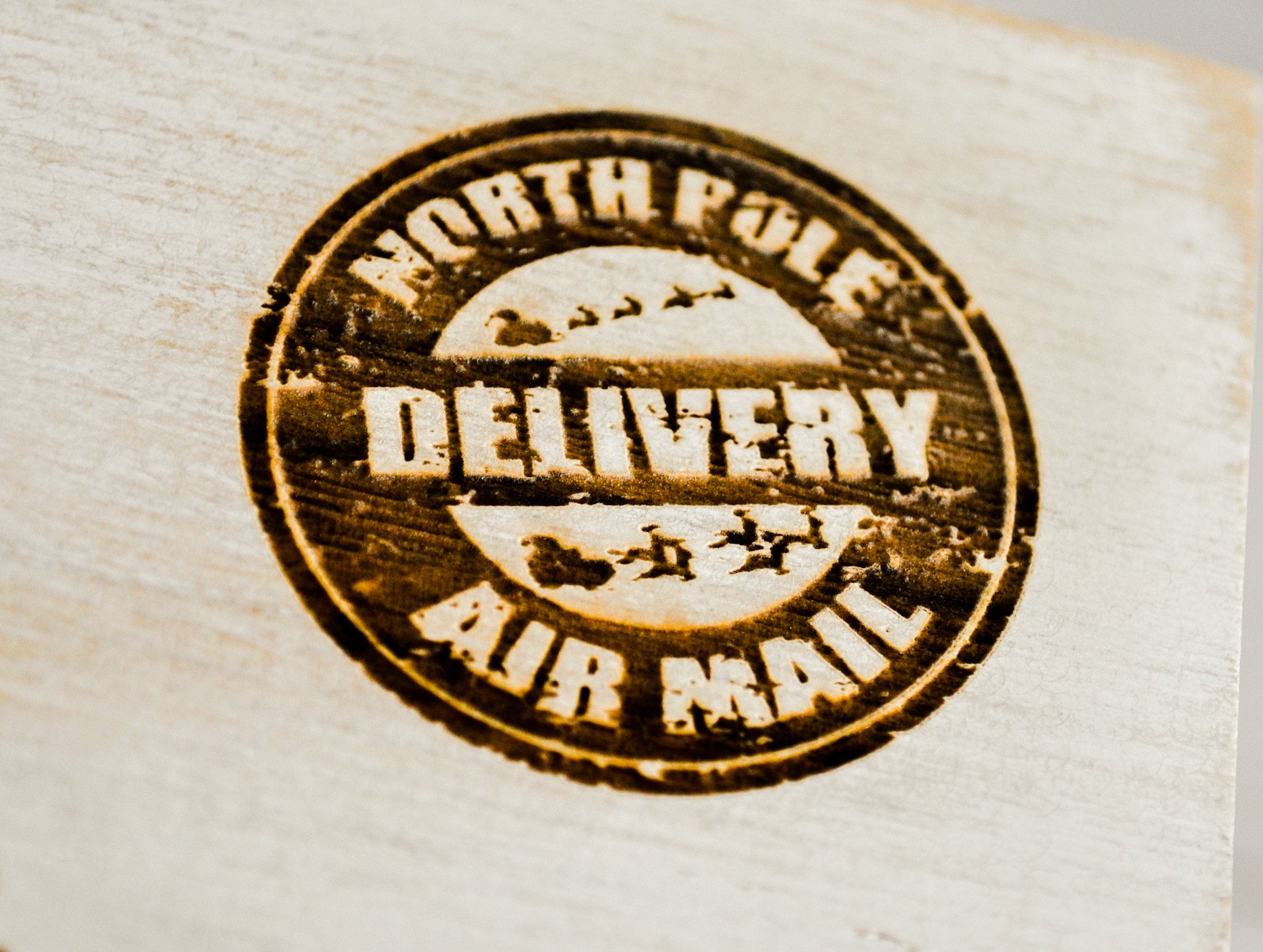 Christmas Eve Box - Personalised Santa Sleigh & Reindeer Design