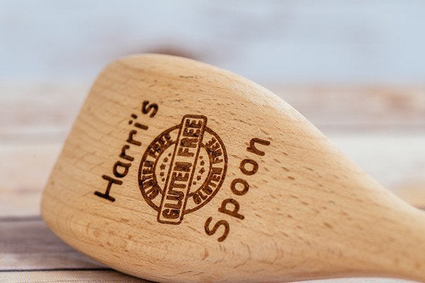 Personalised wooden spoon - Gluten Free Design
