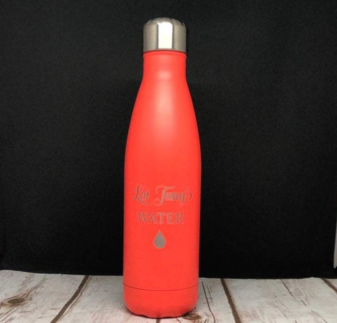 Personalised Insulated Reusable Water 500ml Bottle - WATER